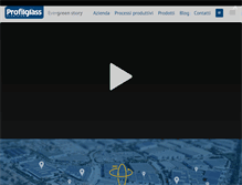 Tablet Screenshot of profilglass.it
